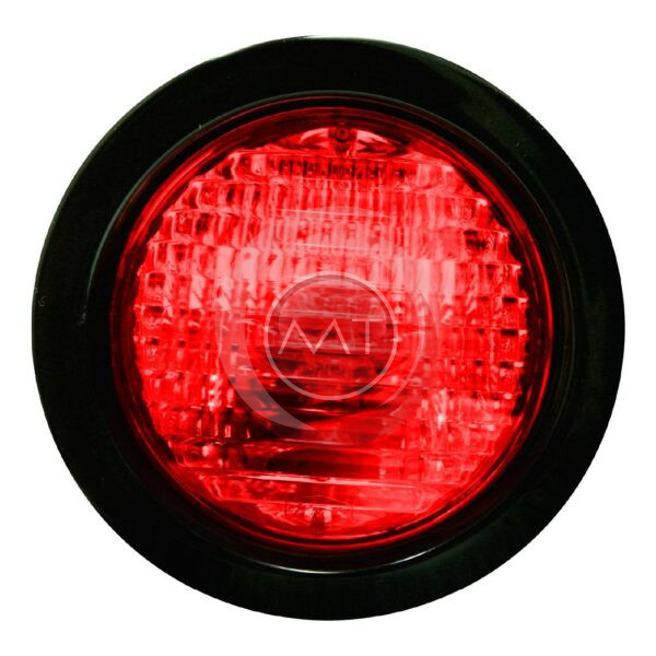 1304 LAMPARA STOP ACANALADO ROJA